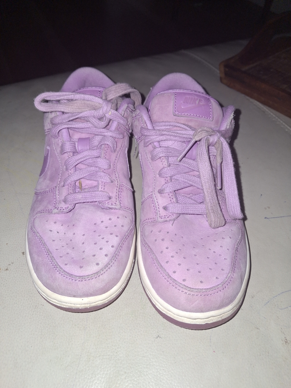 Nike Dunk Low PRM MF Rush Fuchsia Premium Womens Sneaker Size 6